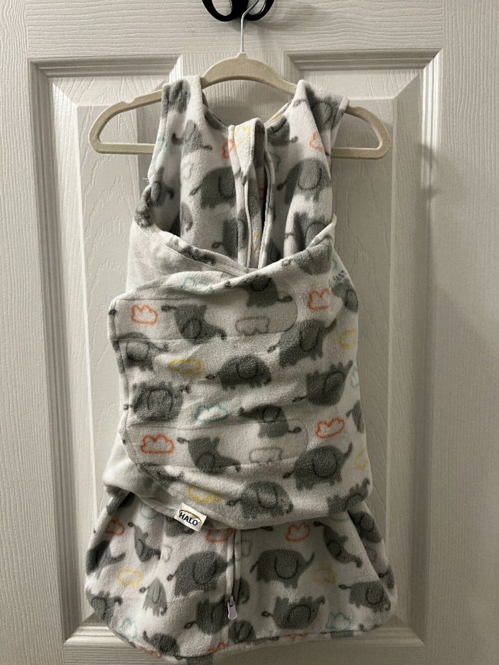 Halo Sleepsack Swaddle NB 0-3M  Elephant Print